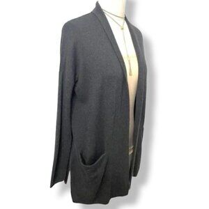 GAP Wool Blend Open Front Cardigan w/Pockets in Gray, Women’s Size XS
